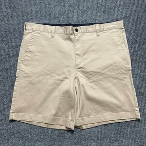 Daniel Hechter Mens Chino Shorts Size 40 Beige Casual Flat Front High Rise